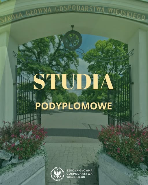 obrazek dekoracyjny, przedstawia bramę kampusu SGGW