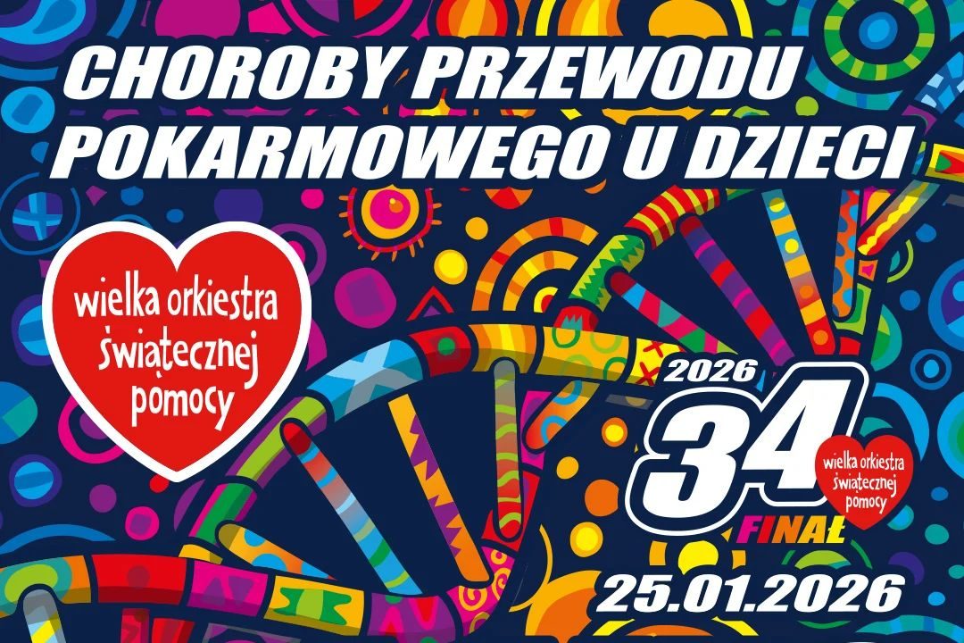 Grafika Wielkiej Orkiestry Świątecznej Pomocy